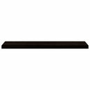 trappemåtter 12 stk. brunsort 110x25x2 cm massivt egetræ