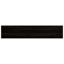 trappemåtter 12 stk. brunsort 120x25x2 cm massivt egetræ