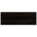 trappemåtter 16 stk. brunsort 70x25x2 cm massivt egetræ