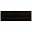 trappemåtter 16 stk. brunsort 80x25x2 cm massivt egetræ