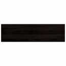 trappemåtter 16 stk. brunsort 90x25x2 cm massivt egetræ