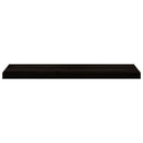 trappemåtter 16 stk. brunsort 90x25x2 cm massivt egetræ