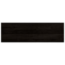 trappemåtter 16 stk. brunsort 80x30x2 cm massivt egetræ