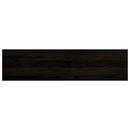 trappemåtter 16 stk. brunsort 100x30x2 cm massivt egetræ