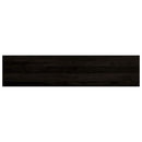 trappemåtter 16 stk. brunsort 110x30x2 cm massivt egetræ