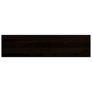 trappemåtter 2 stk. brunsort 100x30x2 cm massivt egetræ