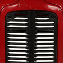 barbord 55x120x107 cm traktordesign massivt mangotræ rød + brun