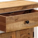 skænk 55x30x73 cm massivt ru mangotræ hvid og brun