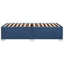 sengeramme uden madras 80x200 cm stof blå