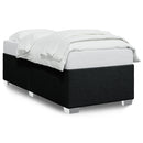 sengeramme uden madras 90x200 cm stof sort