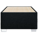 sengeramme uden madras 90x200 cm stof sort
