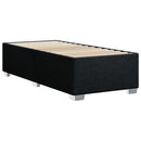 sengeramme uden madras 90x200 cm stof sort