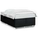 sengeramme uden madras 120x190 cm stof sort