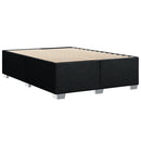sengeramme uden madras 140x190 cm stof sort
