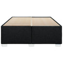 sengeramme uden madras 140x200 cm stof sort