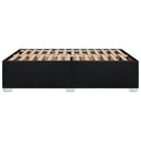 sengeramme uden madras 140x200 cm stof sort