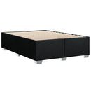 sengeramme uden madras 140x200 cm stof sort