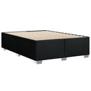 sengeramme uden madras 160x200 cm stof sort
