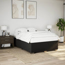 sengeramme uden madras 160x200 cm stof sort
