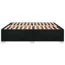 sengeramme uden madras 180x200 cm stof sort