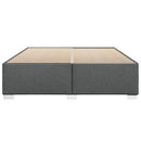 sengeramme uden madras 200x200 cm stof mørkegrå