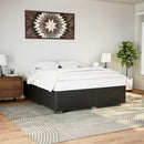 sengeramme 180x200 cm kunstlæder sort