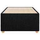 sengeramme uden madras 80x200 cm stof sort