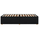 sengeramme uden madras 80x200 cm stof sort