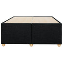 sengeramme uden madras 120x190 cm stof sort