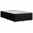 sengeramme uden madras 120x190 cm stof sort