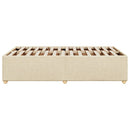 Sengeramme uden madras Creme 120x200 cm Stof