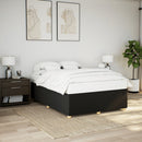 sengeramme uden madras 140x200 cm stof sort