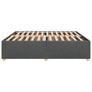 sengeramme uden madras 200x200 cm stof mørkegrå