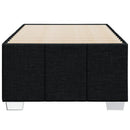 sengeramme uden madras 80x200 cm stof sort