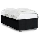 sengeramme uden madras 90x200 cm stof sort