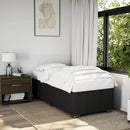sengeramme uden madras 90x200 cm stof sort