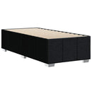 Sengeramme uden madras Sort 100x200 cm Stof