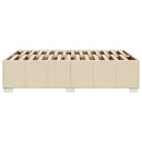 Sengeramme uden madras Creme 120x200 cm Stof