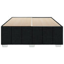 sengeramme uden madras 160x200 cm stof sort