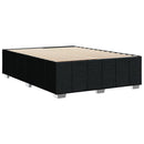 sengeramme uden madras 160x200 cm stof sort
