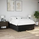 sengeramme uden madras 160x200 cm stof sort