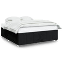 sengeramme uden madras 180x200 cm stof sort