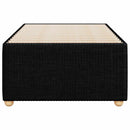 sengeramme uden madras 80x200 cm stof sort