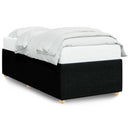 sengeramme uden madras 90x200 cm stof sort
