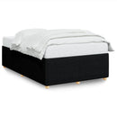 sengeramme uden madras 120x190 cm stof sort