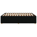 sengeramme uden madras 140x200 cm stof sort