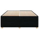 sengeramme uden madras 160x200 cm stof sort