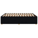 sengeramme uden madras 160x200 cm stof sort