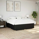 sengeramme uden madras 180x200 cm stof sort