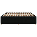 sengeramme uden madras 200x200 cm stof sort